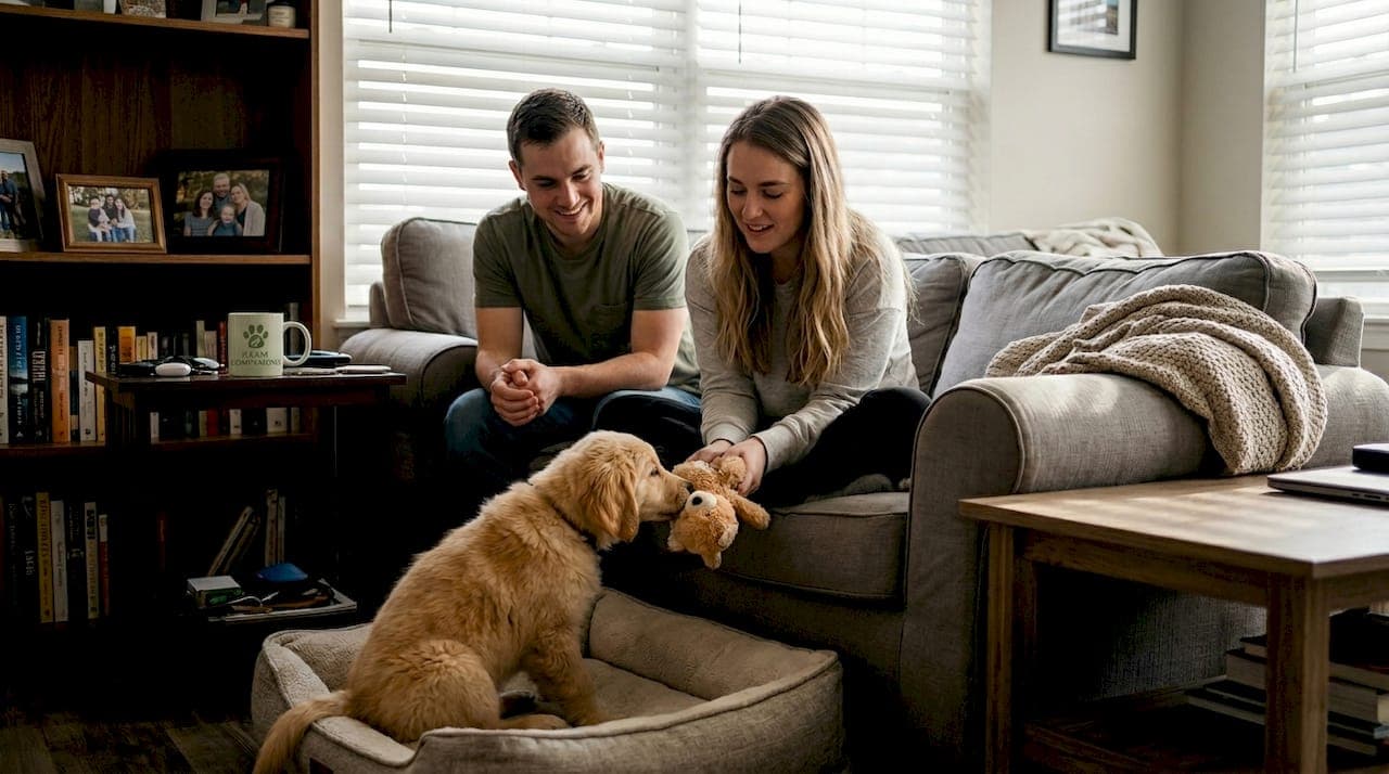 Calm leadership for puppies: Build trust and ease transitions