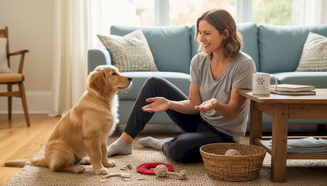 Understanding puppy social cues: 5 keys to calm behaviour
