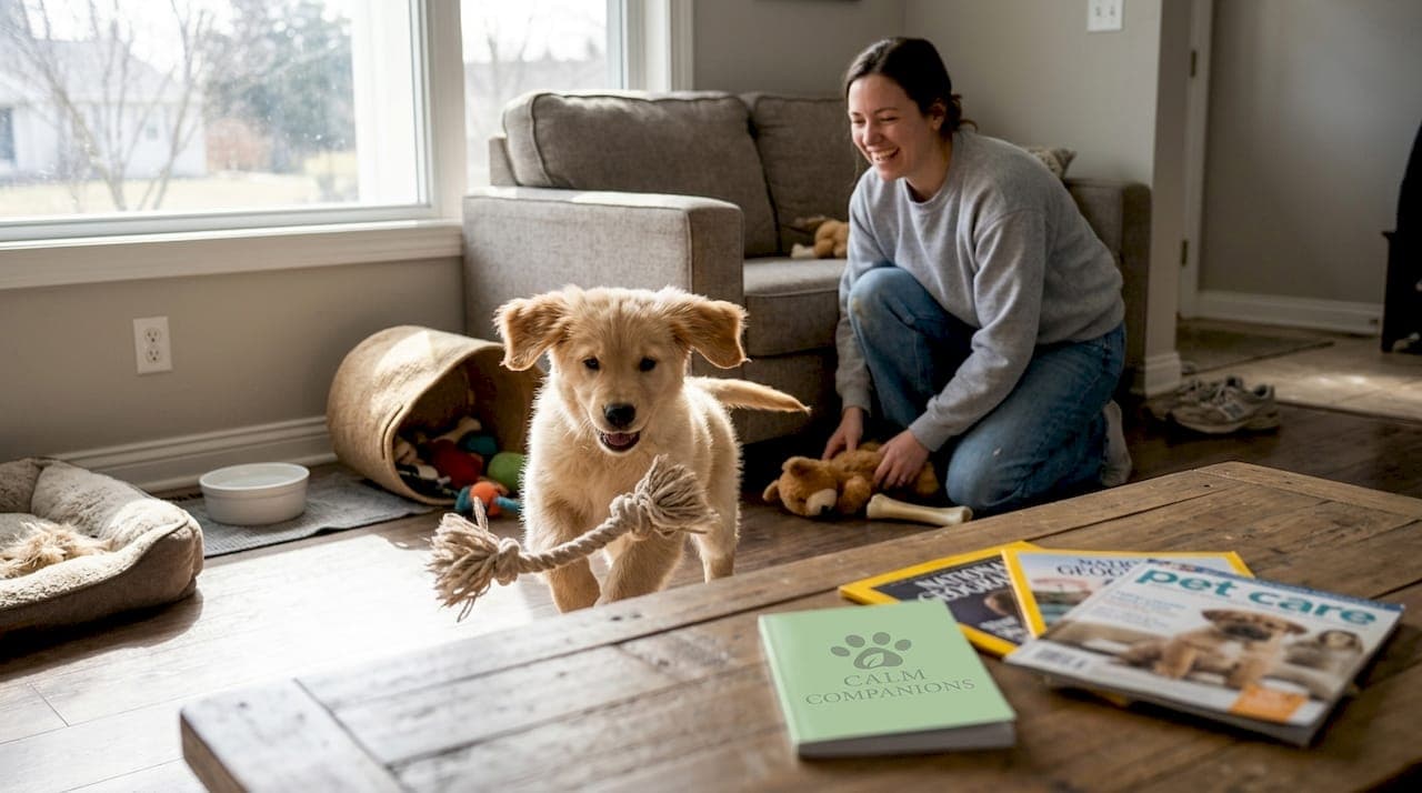 Why managing puppy excitement leads to calmer dogs
