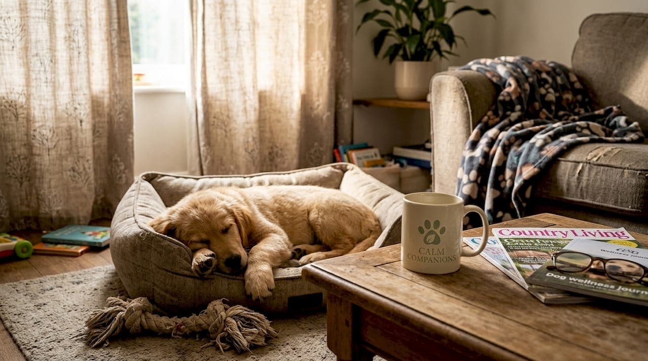 Calm home for your puppy: better behaviour, quicker adjustment