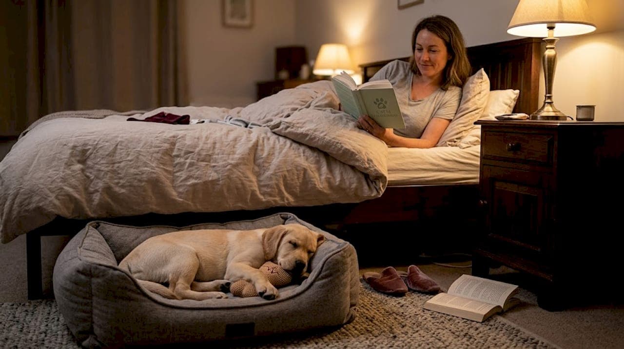How to calm a puppy at night: proven steps for restful sleep
