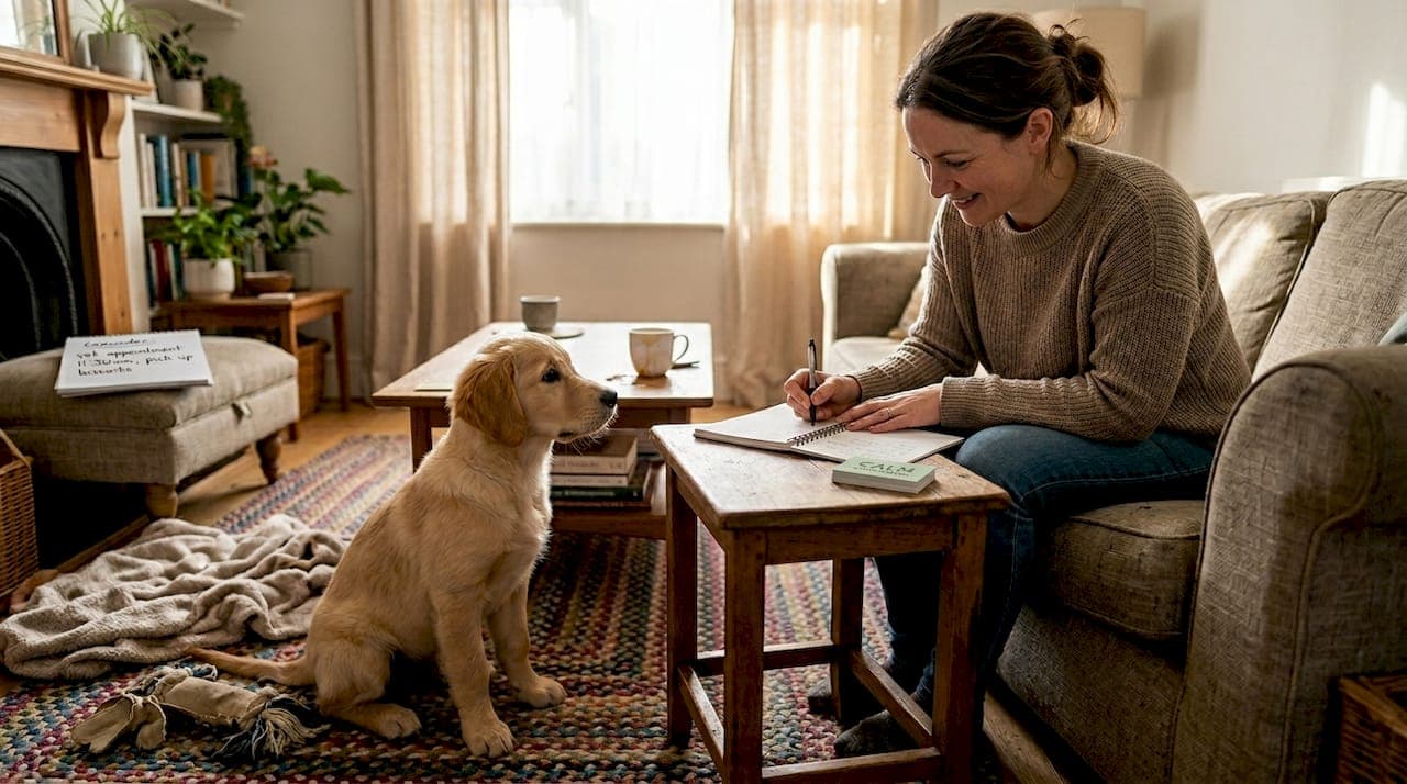 Puppy schedules: Why routines foster calm and success